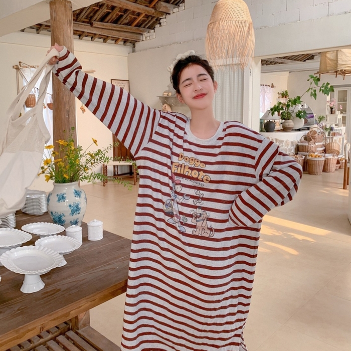 91家纺网 家纺一手货源 找家纺 妍景家居生活馆 2025新款罗曼园记懒人裙 罗曼园记懒人裙-咖色