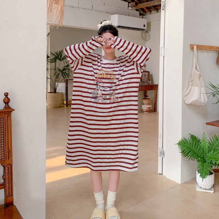 91家纺网 家纺一手货源 找家纺 妍景家居生活馆 2025新款罗曼园记懒人裙 罗曼园记懒人裙-咖色