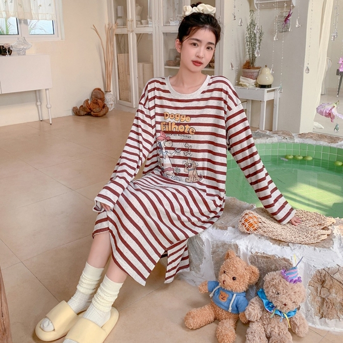 91家纺网 家纺一手货源 找家纺 妍景家居生活馆 2025新款罗曼园记懒人裙 罗曼园记懒人裙-咖色