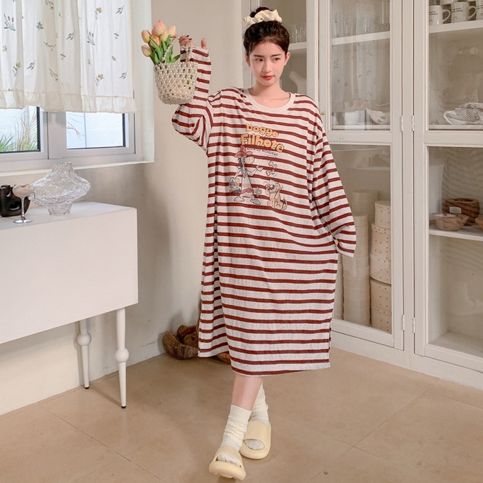 91家纺网 家纺一手货源 找家纺 妍景家居生活馆 2025新款罗曼园记懒人裙 罗曼园记懒人裙-咖色