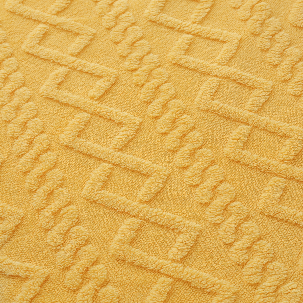 91家纺网 家纺一手货源 找家纺 亚龙工厂店 2025新款亲肤舒适塔肤绒毛毯盖毯毯子 黄色