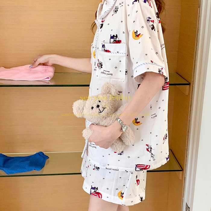 91家纺网 家纺一手货源 找家纺 （总）妍景家居生活馆 2025新款韩系波点米奇套装