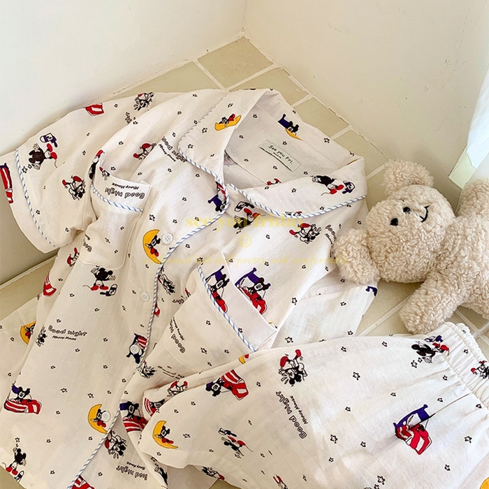 91家纺网 家纺一手货源 找家纺 （总）妍景家居生活馆 2025新款韩系波点米奇套装