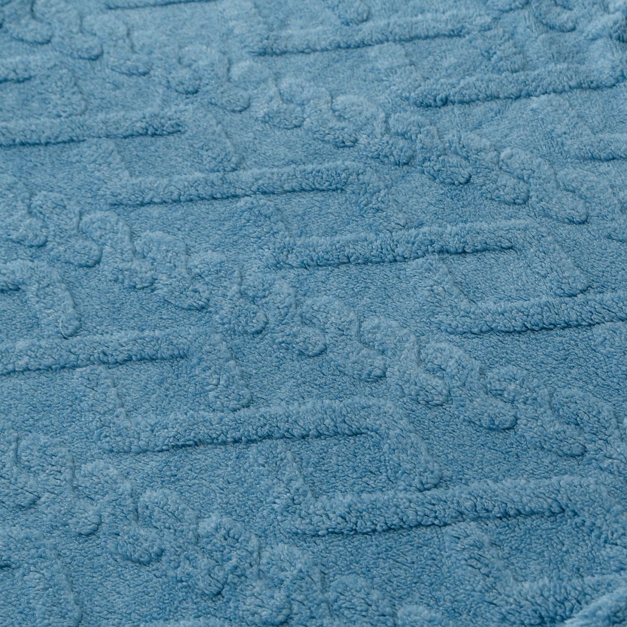 91家纺网 家纺一手货源 找家纺 亚龙工厂店 2025新款亲肤舒适塔肤绒毛毯盖毯毯子 蓝色