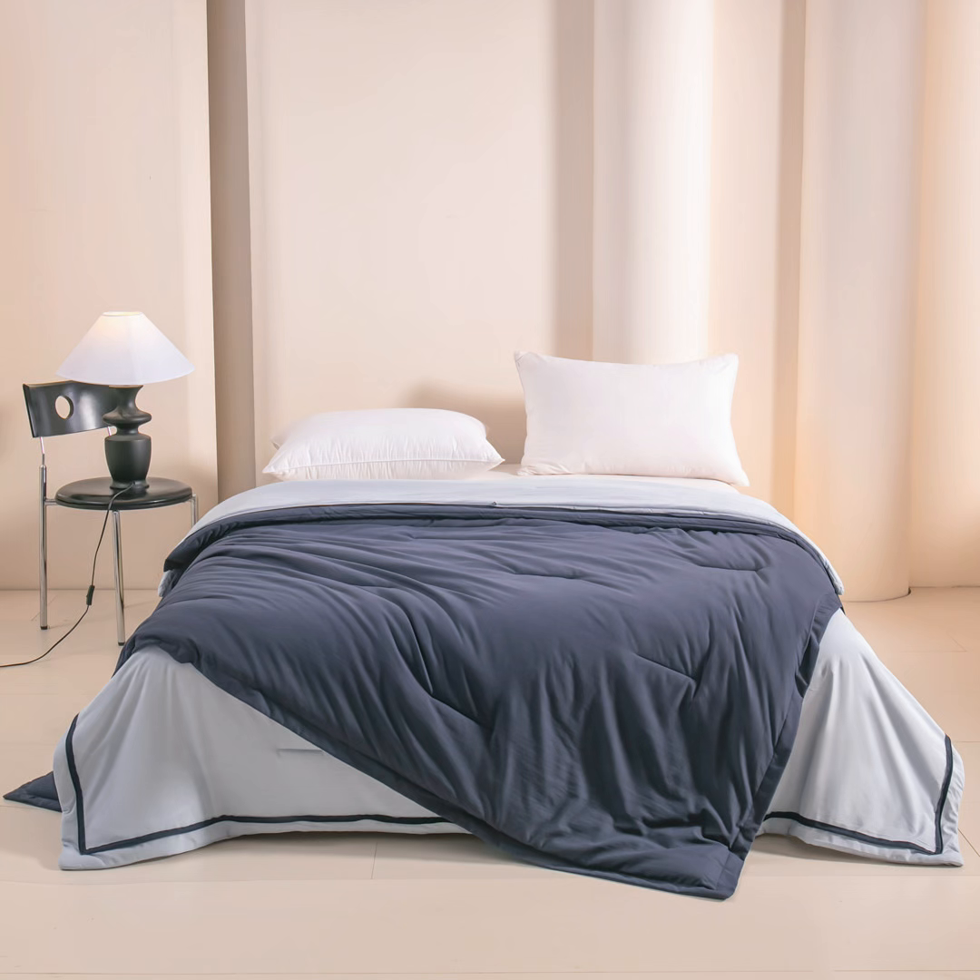 91家纺网 家纺一手货源 找家纺 （总）龙图家纺 2025新款冬被星球深睡被PRO可机洗抗菌控温被双层子母被双胎被春秋被冬被