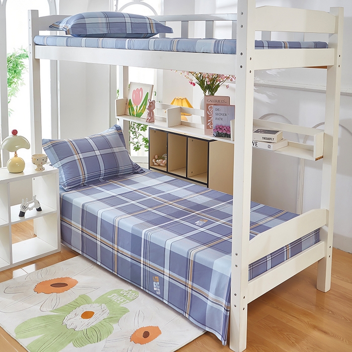 91家纺网 家纺一手货源 找家纺 （总）安逸家纺 2024新款全棉学生三件套纯棉学生宿舍三件套