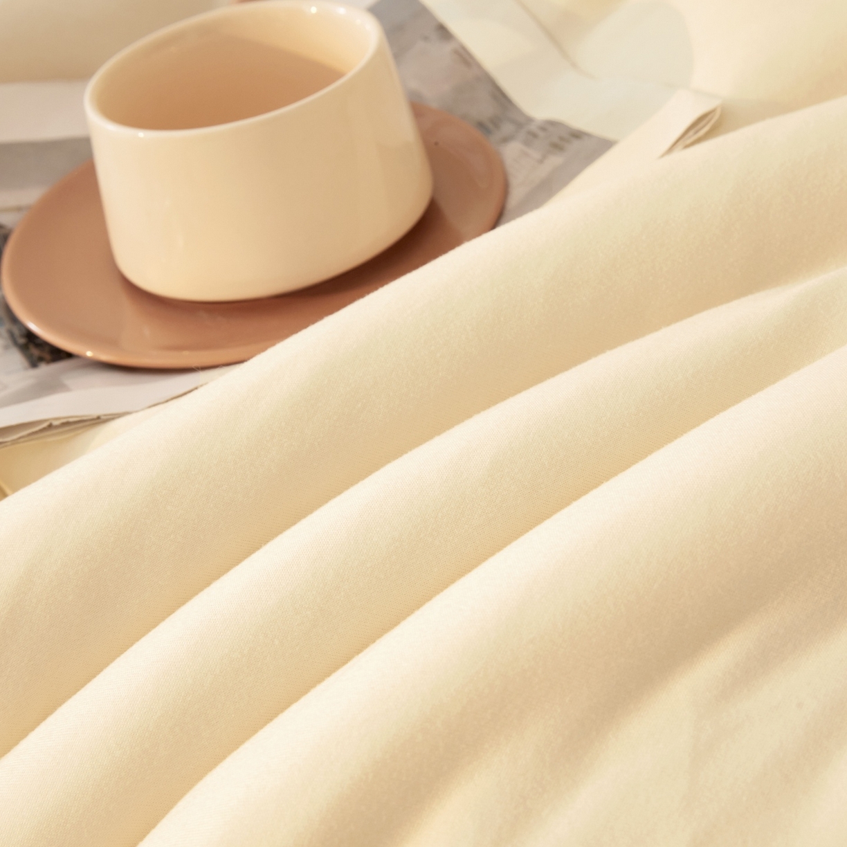 91家纺网 家纺一手货源 找家纺 玉相逢 2025新款针织棉大豆被冬被加厚春秋被被子被芯  10%大豆纤维 （包质检） 米白