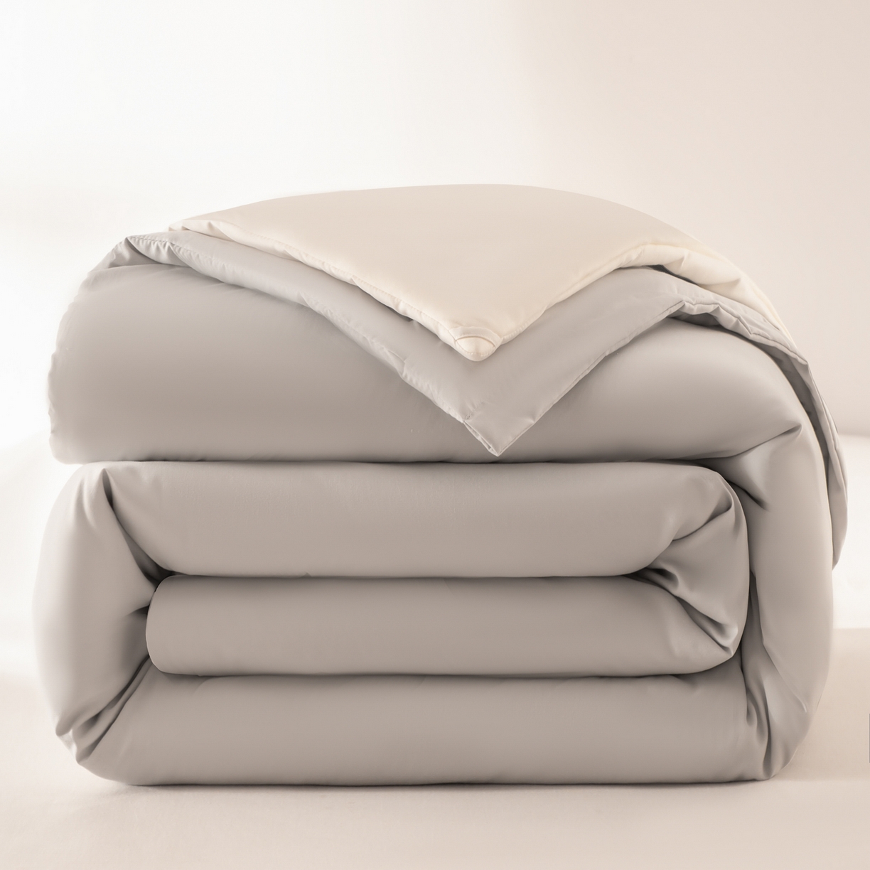 91家纺网 家纺一手货源 找家纺 龙图家纺 2025新款冬被星球深睡被PRO可机洗抗菌控温被双层子母被双胎被春秋被冬被 云朵白