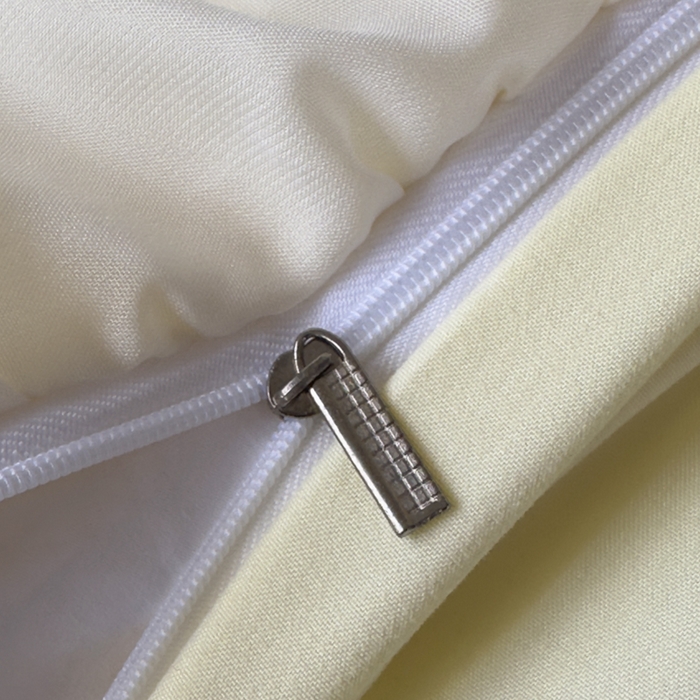 91家纺网 家纺一手货源 找家纺 鼎丰家纺 2025新款蕾丝刺绣雪纺花边四件套 香榭-米色