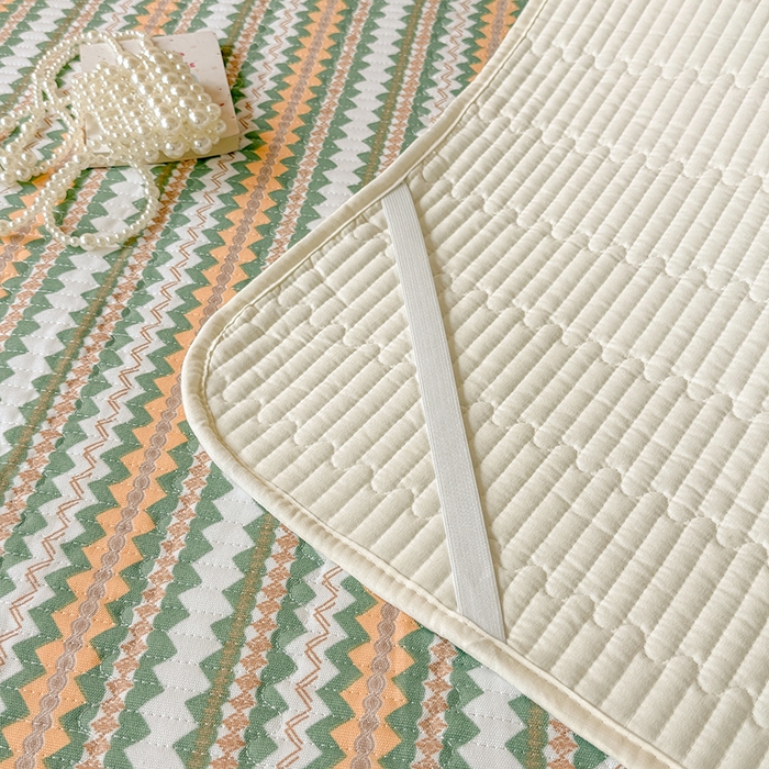 91家纺网 家纺一手货源 找家纺 （总）大元 2025新款A类数码印花朴棉夹棉床盖老粗布床盖双面可用学生单床盖 床盖单件