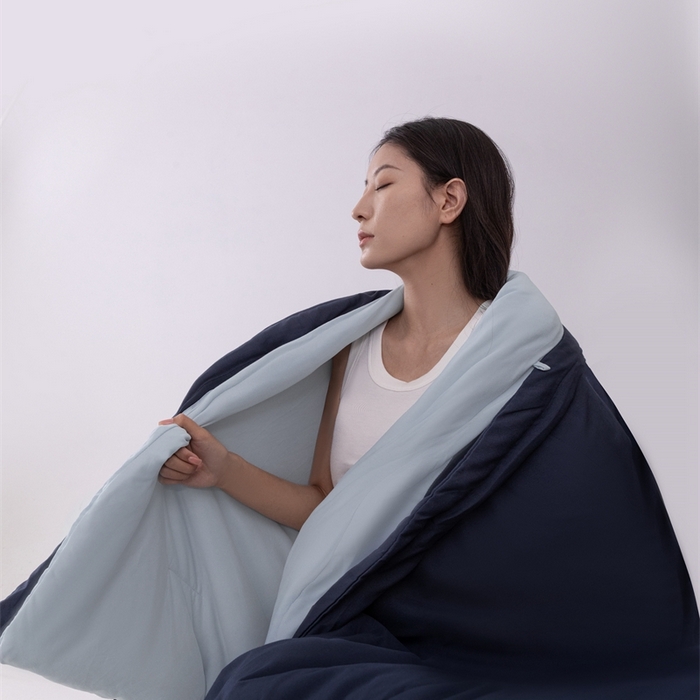 91家纺网 家纺一手货源 找家纺 （总）圣梦莱羽绒家纺 2025亚朵同款子母被30%naia棉四季被冬被被芯（凡质量问题由商家承担）