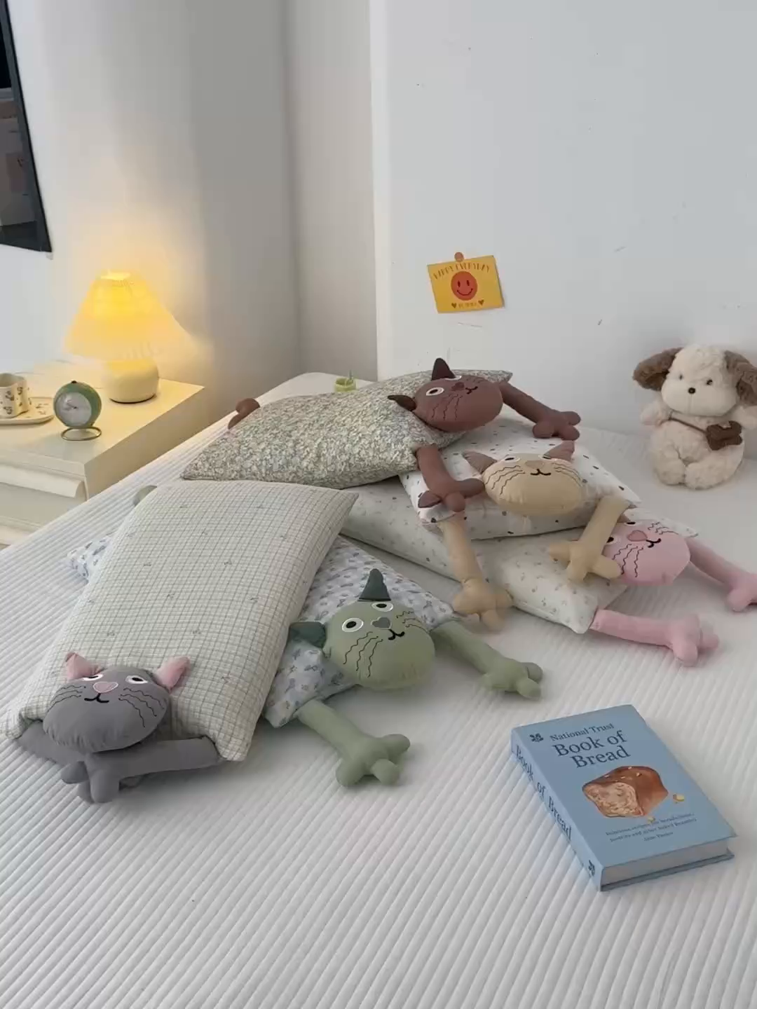 91家纺网 家纺一手货源 找家纺 （总）仁宇枕业 2025新款全棉纯棉双层纱甜荞麦枕芯卡通儿童学生成人护颈枕枕头枕芯-哇噻猫