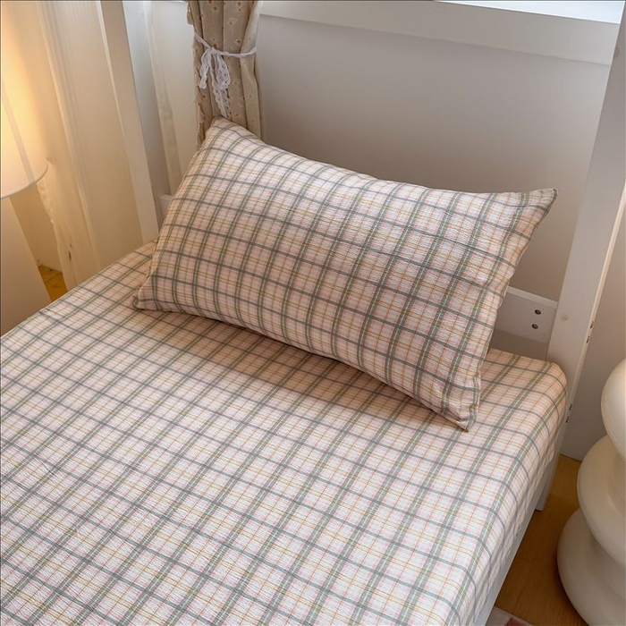 91家纺网 家纺一手货源 找家纺 丝芙妮家居（原乐视家纺） 2026新款学生季A类木棉床笠单品床笠单件单床笠 布拉格