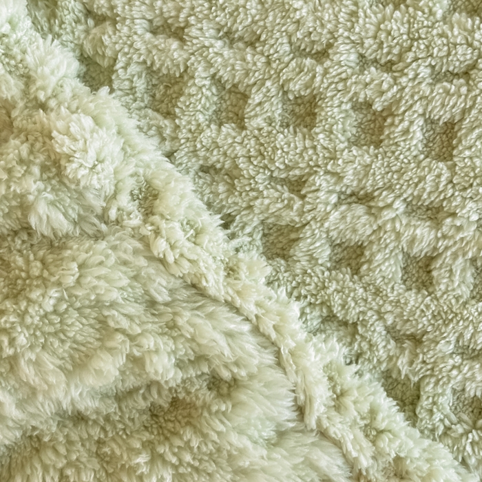 91家纺网 家纺一手货源 找家纺 （总）欧邦 2025新款华夫格塔芙绒单床笠 床笠单件