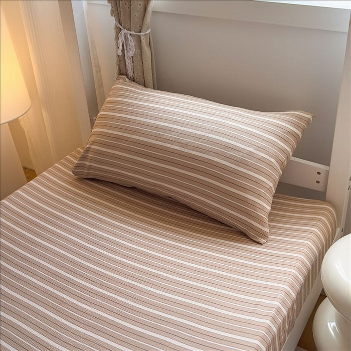 91家纺网 家纺一手货源 找家纺 丝芙妮家居（原乐视家纺） 2026新款学生季A类木棉床笠单品床笠单件单床笠 追光