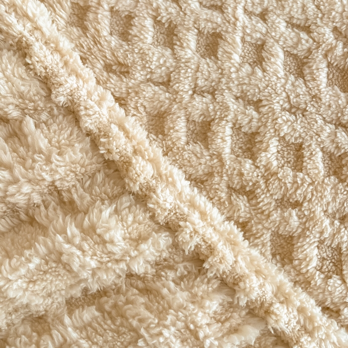 91家纺网 家纺一手货源 找家纺 欧邦 2025新款华夫格塔芙绒单床笠 床笠单件 华夫床笠-卡其