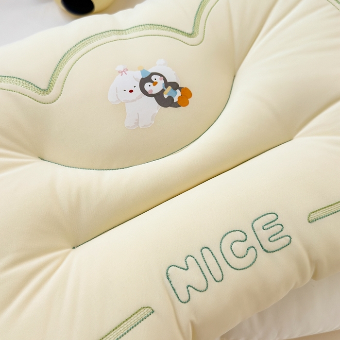 91家纺网 家纺一手货源 找家纺 北鸣有鱼枕芯馆 2025直播爆款儿童学生季爆款可水洗冰皮凉感枕全网券后价不得低于39元 黄色(小伙伴) 大号款：适合8岁以上大童及喜睡低枕的成年人使用45×70cm