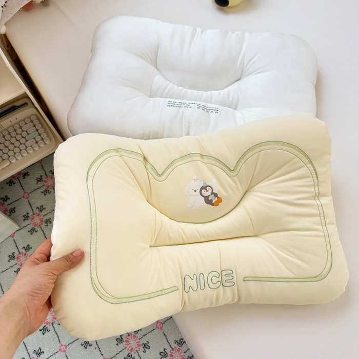 91家纺网 家纺一手货源 找家纺 北鸣有鱼枕芯馆 2025直播爆款儿童学生季爆款可水洗冰皮凉感枕全网券后价不得低于39元 黄色(小伙伴) 中号款：适合4-7岁中童使用40×60cm