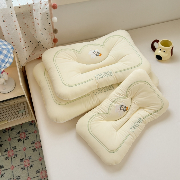 91家纺网 家纺一手货源 找家纺 北鸣有鱼枕芯馆 2025直播爆款儿童学生季爆款可水洗冰皮凉感枕全网券后价不得低于39元 黄色(小伙伴) 中号款：适合4-7岁中童使用40×60cm