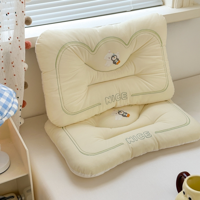 91家纺网 家纺一手货源 找家纺 北鸣有鱼枕芯馆 2025直播爆款儿童学生季爆款可水洗冰皮凉感枕全网券后价不得低于39元 黄色(小伙伴) 小号款：适合2-3岁小童使用30×50cm