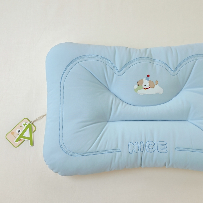 91家纺网 家纺一手货源 找家纺 北鸣有鱼枕芯馆 2025直播爆款儿童学生季爆款可水洗冰皮凉感枕全网券后价不得低于39元 蓝色(苹果狗) 大号款：适合8岁以上大童及喜睡低枕的成年人使用45×70cm