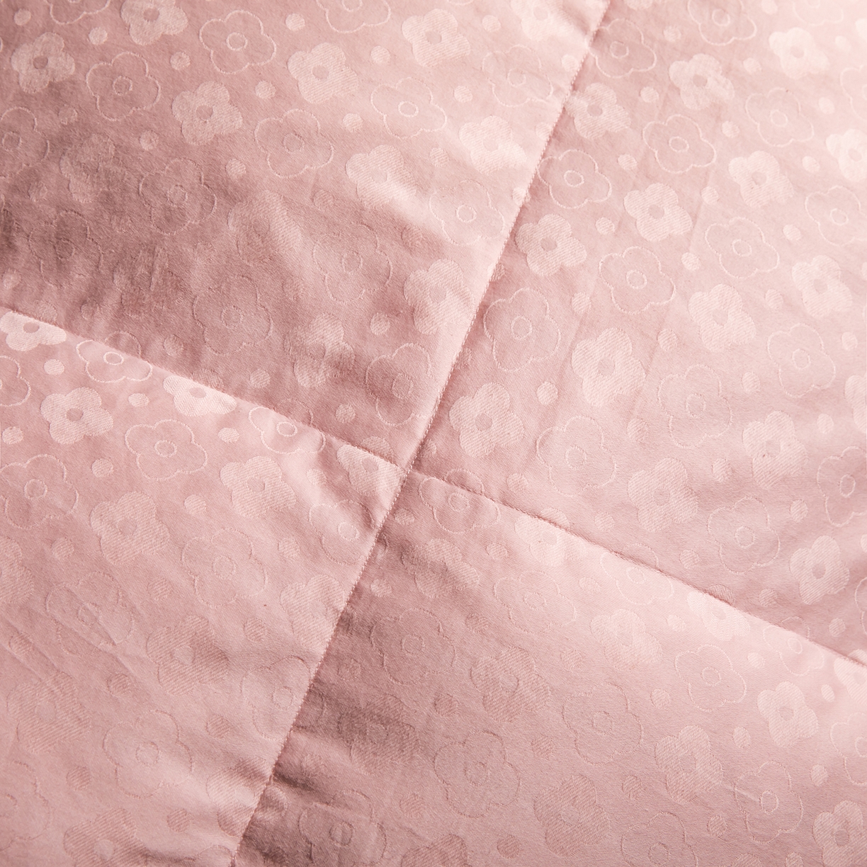 91家纺网 家纺一手货源 找家纺 静若居羽绒被壳 2025新款全棉四叶草双层纱提花自充绒羽绒被壳羽绒被 双层四叶草粉玉