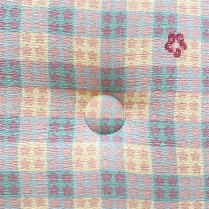 91家纺网 家纺一手货源 找家纺 小石头家纺 2025新款亲肤舒适云感双层纱抗菌被被子被芯 星星草莓