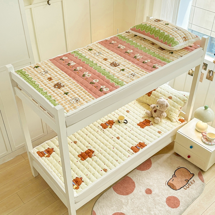 91家纺网 家纺一手货源 找家纺 优品惠 2025新款冬季牛奶绒床垫床褥垫子床护垫加绒床盖学生宿舍上下铺 卡皮巴拉米