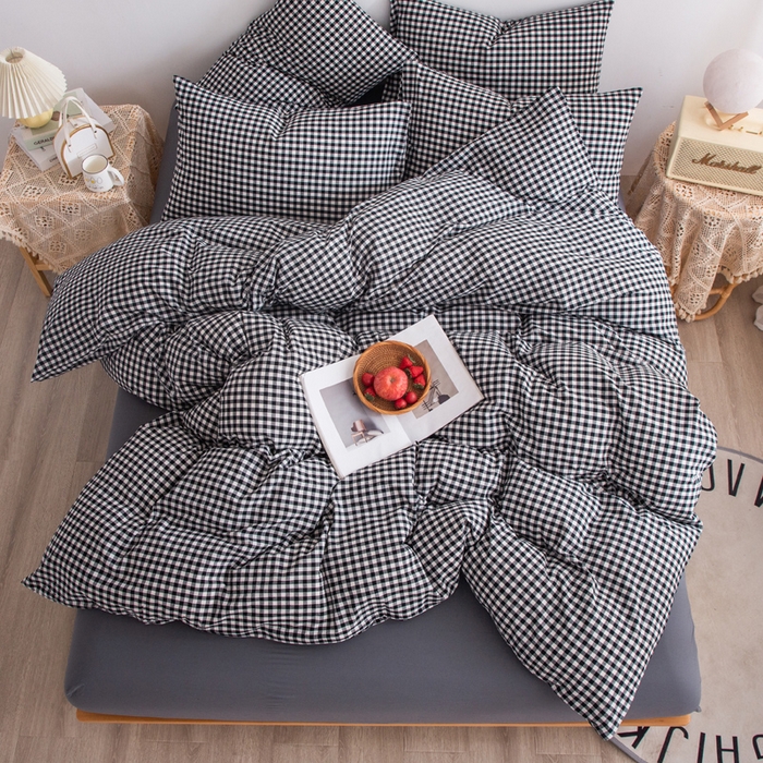 91家纺网 家纺一手货源 找家纺 （总）千姿梦 2025新款全棉水洗棉四件套