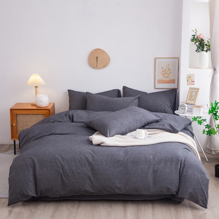 91家纺网 家纺一手货源 找家纺 （总）千姿梦 2025新款全棉水洗棉四件套