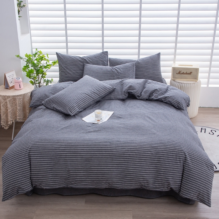 91家纺网 家纺一手货源 找家纺 （总）千姿梦 2025新款全棉水洗棉四件套