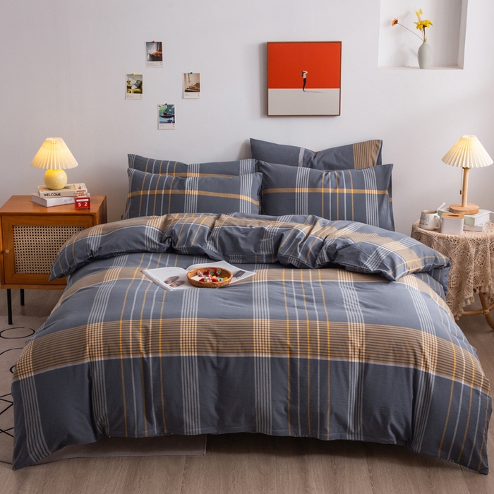 91家纺网 家纺一手货源 找家纺 （总）千姿梦 2025新款全棉水洗棉四件套