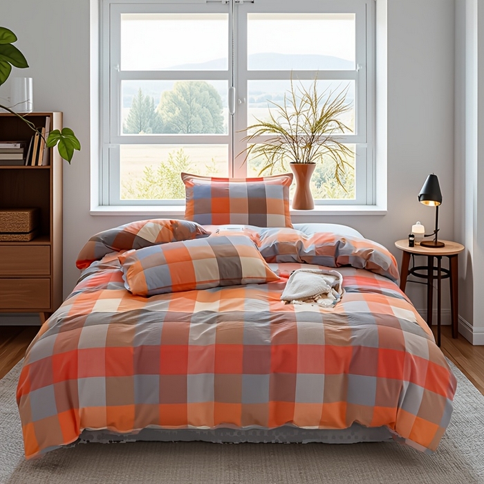 91家纺网 家纺一手货源 找家纺 （总）千姿梦 2025新款全棉水洗棉四件套