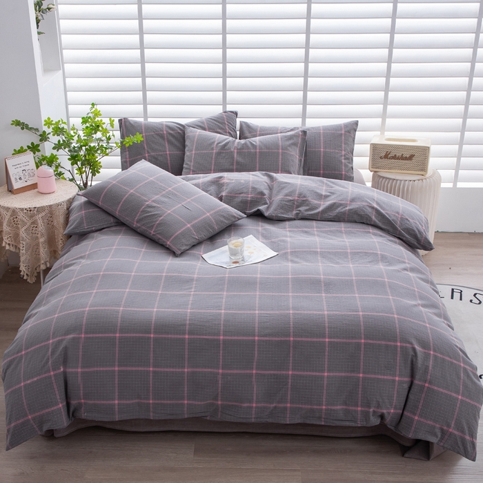 91家纺网 家纺一手货源 找家纺 （总）千姿梦 2025新款全棉水洗棉四件套