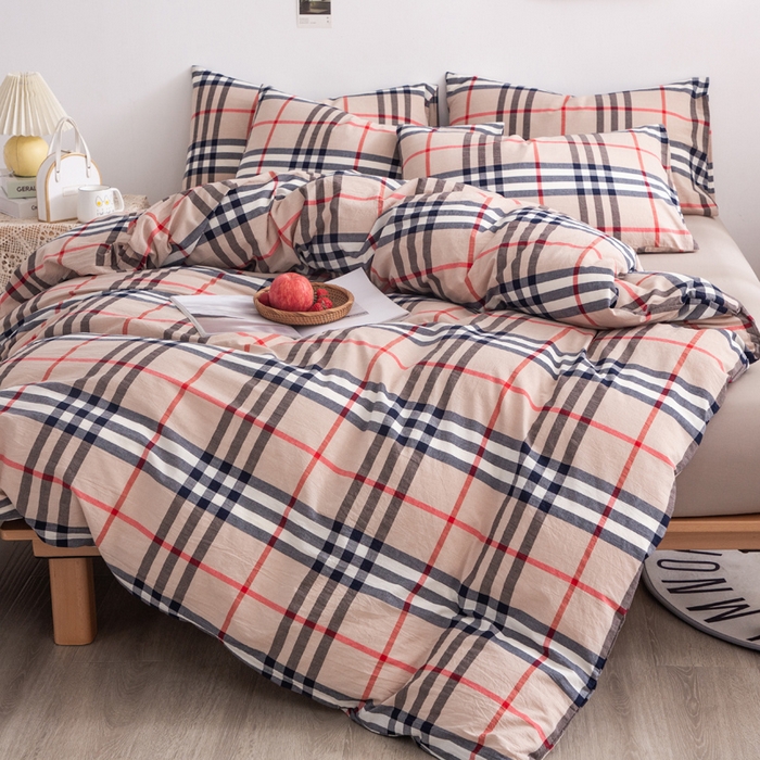 91家纺网 家纺一手货源 找家纺 （总）千姿梦 2025新款全棉水洗棉四件套