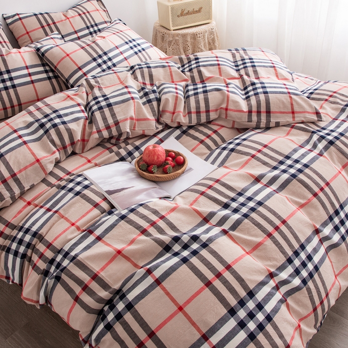 91家纺网 家纺一手货源 找家纺 （总）千姿梦 2025新款全棉水洗棉四件套