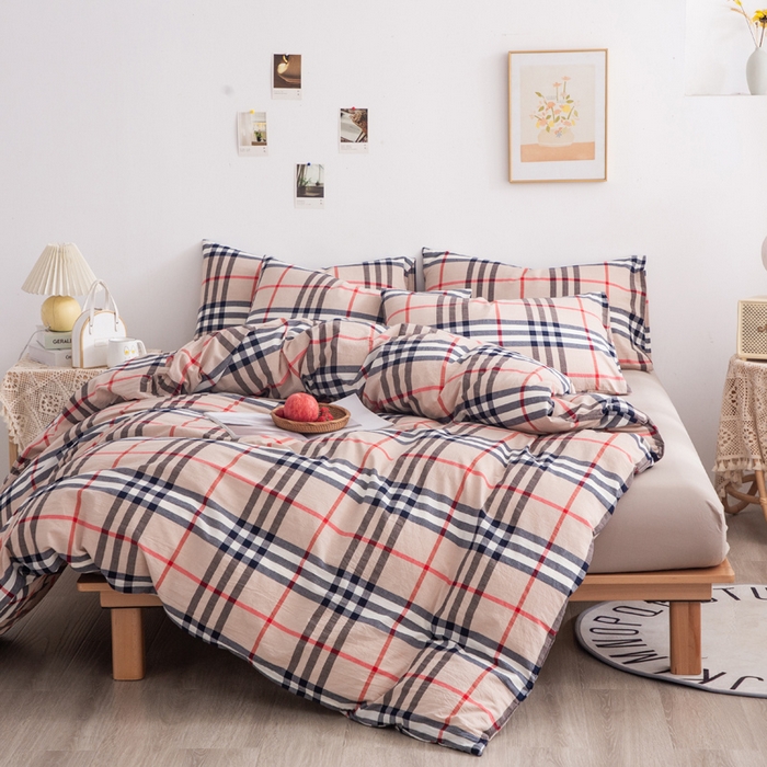 91家纺网 家纺一手货源 找家纺 （总）千姿梦 2025新款全棉水洗棉四件套