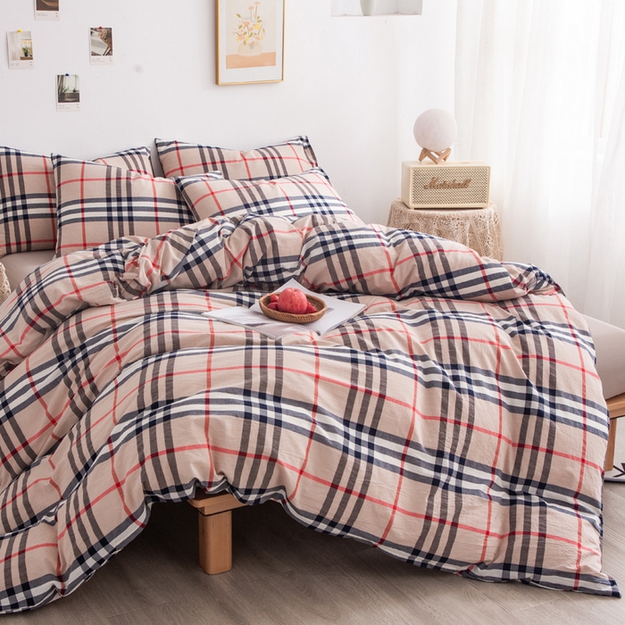 91家纺网 家纺一手货源 找家纺 （总）千姿梦 2025新款全棉水洗棉四件套