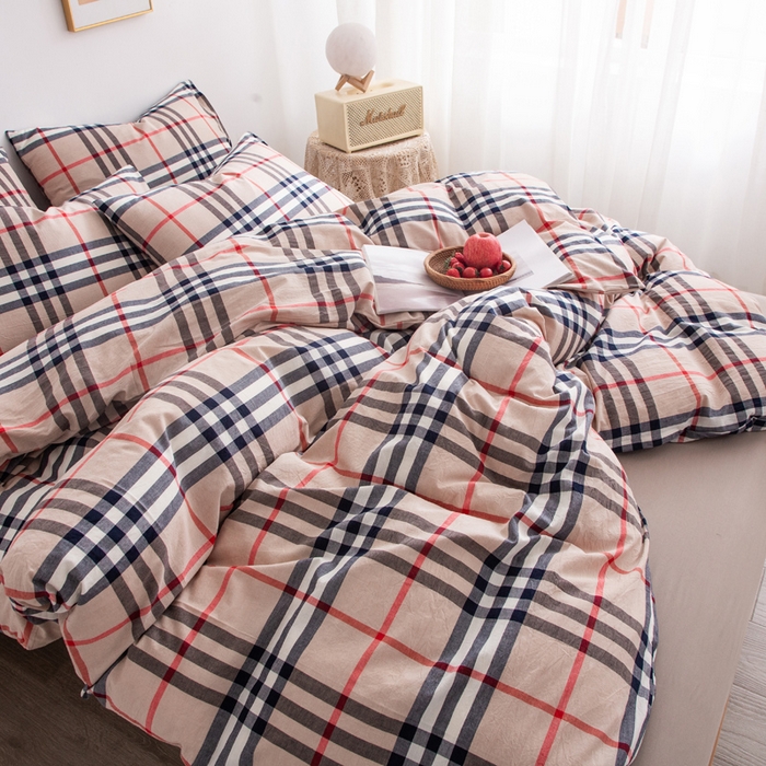 91家纺网 家纺一手货源 找家纺 （总）千姿梦 2025新款全棉水洗棉四件套