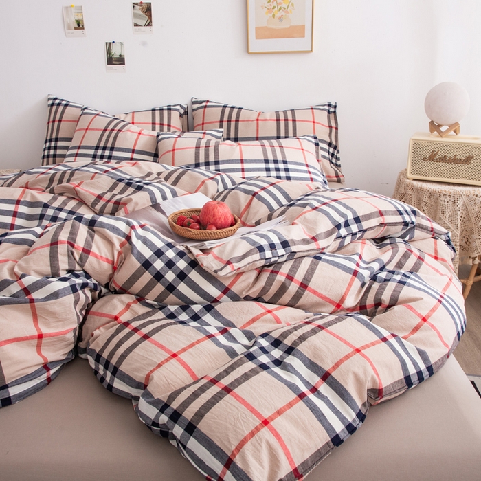 91家纺网 家纺一手货源 找家纺 （总）千姿梦 2025新款全棉水洗棉四件套