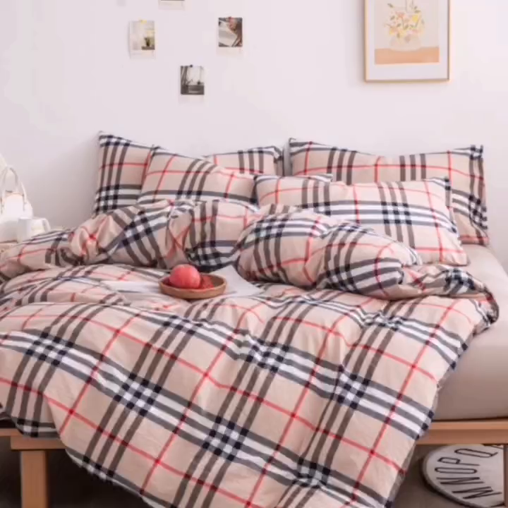 91家纺网 家纺一手货源 找家纺 （总）千姿梦 2025新款全棉水洗棉四件套