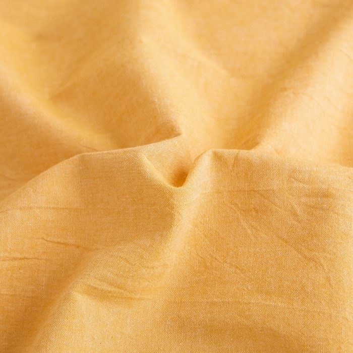 91家纺网 家纺一手货源 找家纺 千姿梦 2025新款全棉水洗棉四件套 姜黄