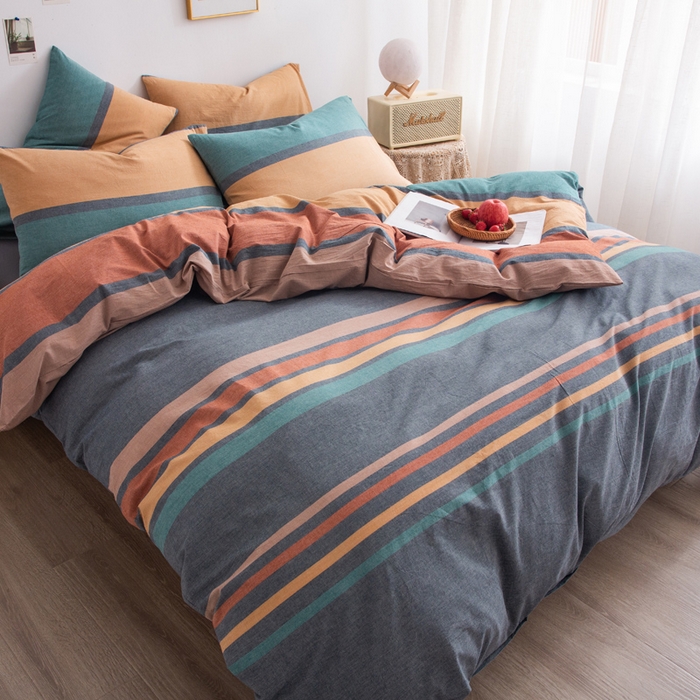 91家纺网 家纺一手货源 找家纺 千姿梦 2025新款全棉水洗棉四件套 往后余生