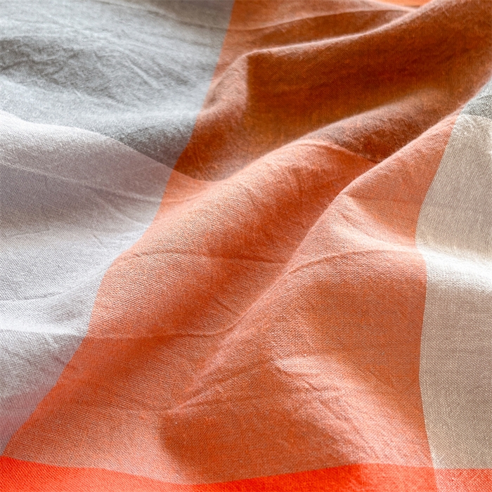 91家纺网 家纺一手货源 找家纺 千姿梦 2025新款全棉水洗棉四件套 英伦桔