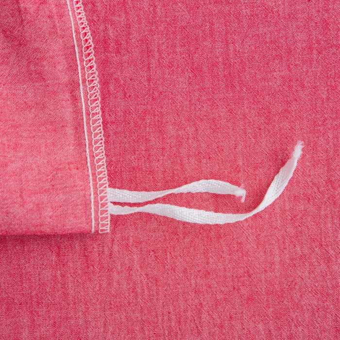 91家纺网 家纺一手货源 找家纺 千姿梦 2025新款全棉水洗棉四件套 西瓜红