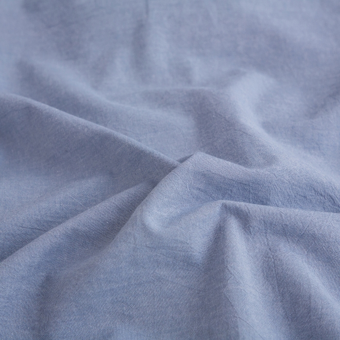 91家纺网 家纺一手货源 找家纺 千姿梦 2025新款全棉水洗棉四件套 天蓝