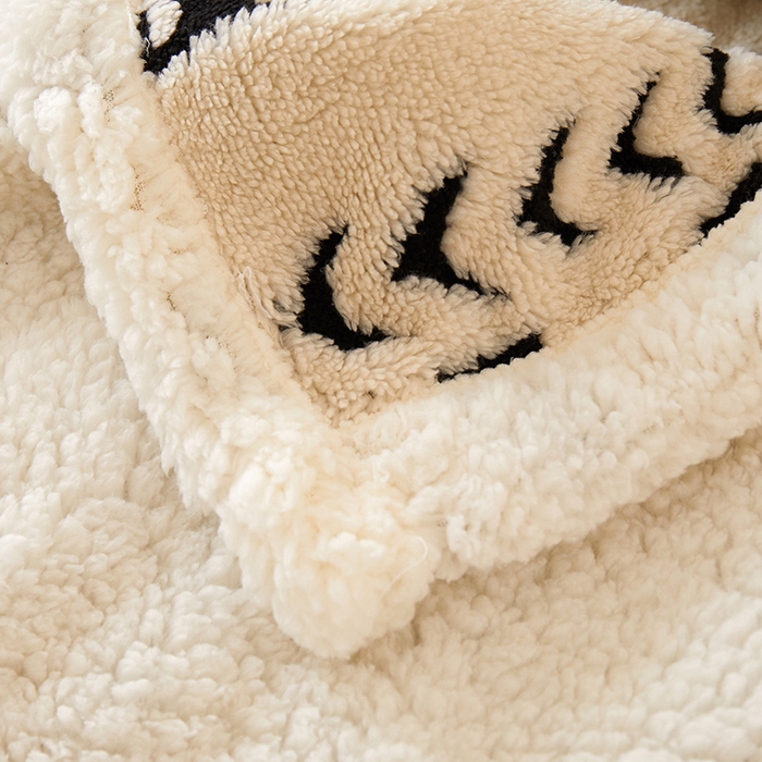 91家纺网 家纺一手货源 找家纺 楼兰公主 2025新款阳离子羊羔绒菱格毯毛毯毯子-麦格系列 菱格-白