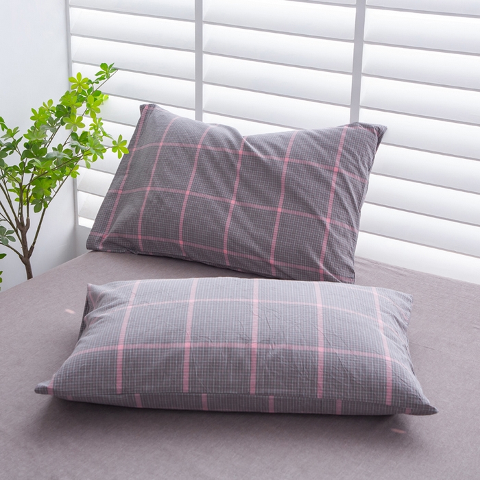 91家纺网 家纺一手货源 找家纺 千姿梦 2025新款全棉水洗棉四件套 韶华-灰