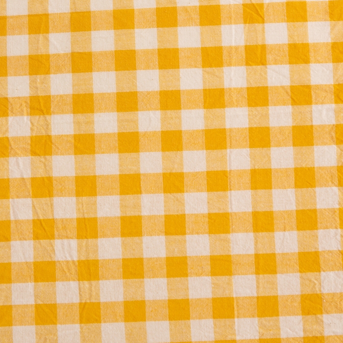 91家纺网 家纺一手货源 找家纺 千姿梦 2025新款全棉水洗棉四件套 黄小格