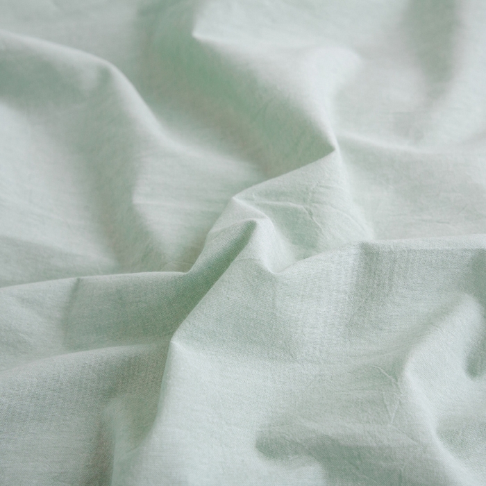 91家纺网 家纺一手货源 找家纺 千姿梦 2025新款全棉水洗棉四件套 果绿